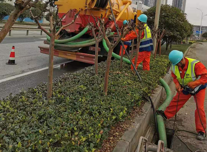 沅陵市政管道清淤